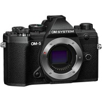 OM SYSTEM OM-5 Mirrorless Camera (Black) (Body Only)